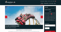 Desktop Screenshot of djurspakken.dk